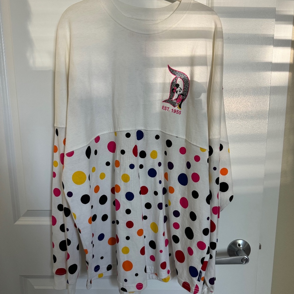 Disneyland Spirit Jersey Size Large NWT